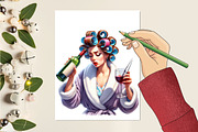 Sarcastic Housewife Sublimation PNG, an Illustration by RobertsArt (Thumbnail 3 of 7)