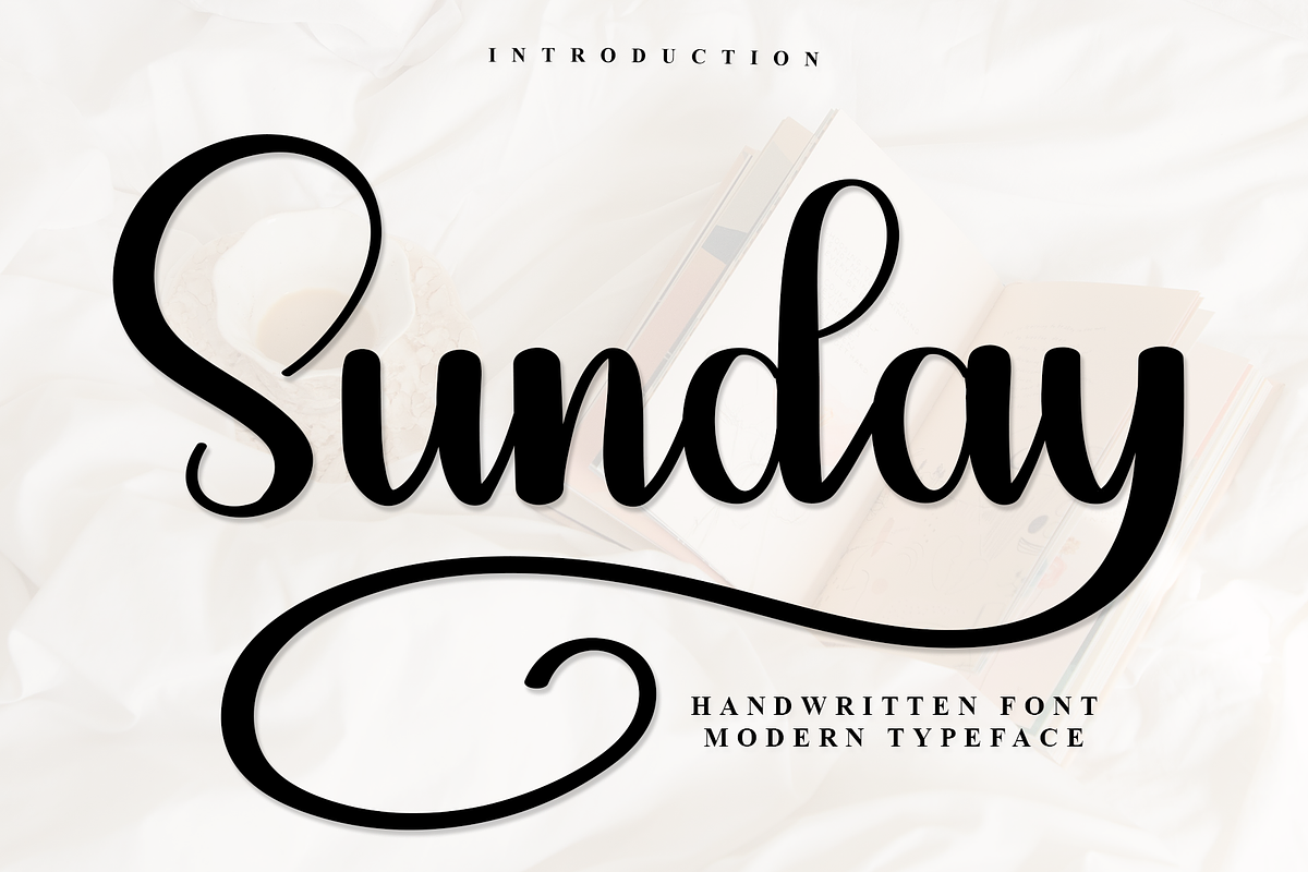 Sunday, a Handwritten Font by FreshTypeINK (Photo 1 of 7)