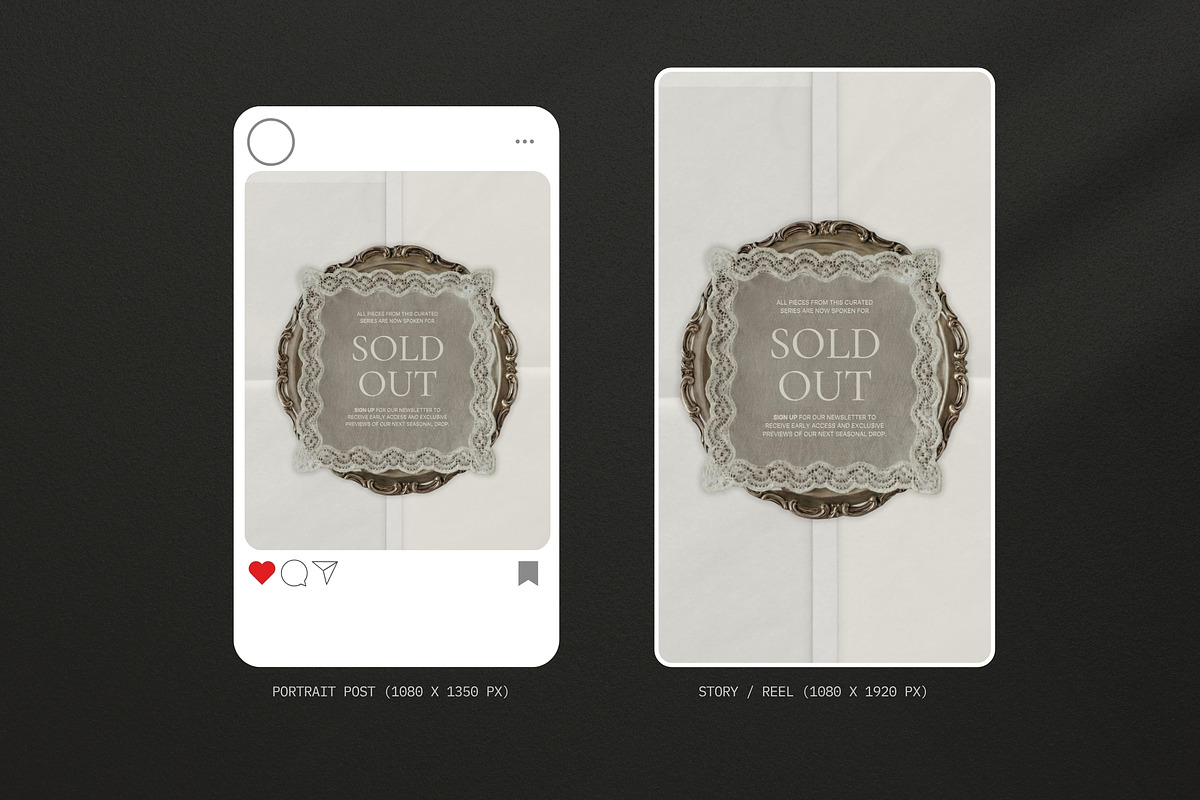 Nostalgic Beach Instagram Templates, a Social Media Template by Pani Temp. (Photo 15 of 16)