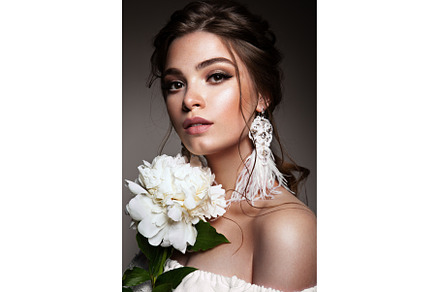 Glamour portrait of beautiful woman, a Beauty & Fashion Photo by korabkova
