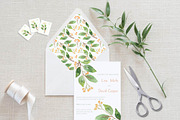 Floral Watercolor Wedding Suite, an Invitation Template by Love Design (Thumbnail 12 of 15)