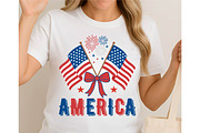 USA Flag Coquette America Png SVG, an Object Graphic by EllaMaiyaali (Thumbnail 5 of 6)