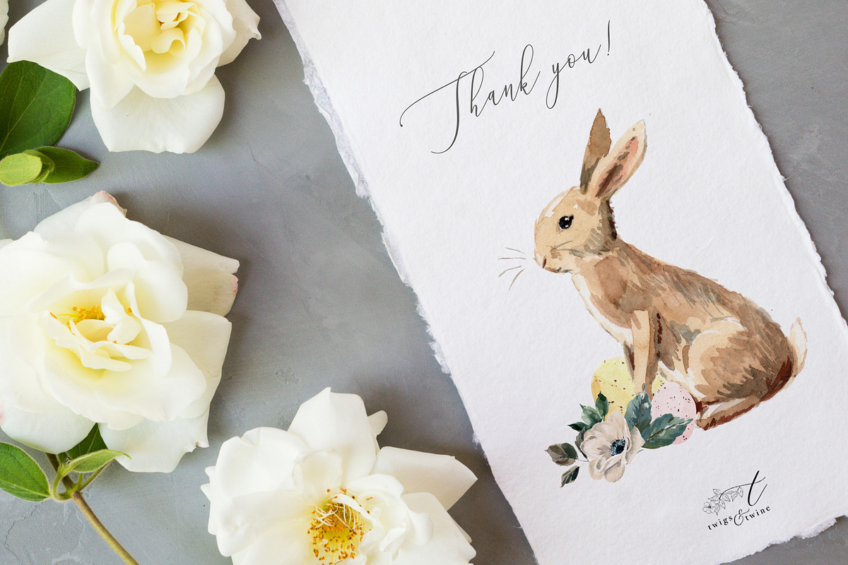 Easter Flower Clipart, a Decorative Illustration by Twigs and Twine (Photo 9 of 9)