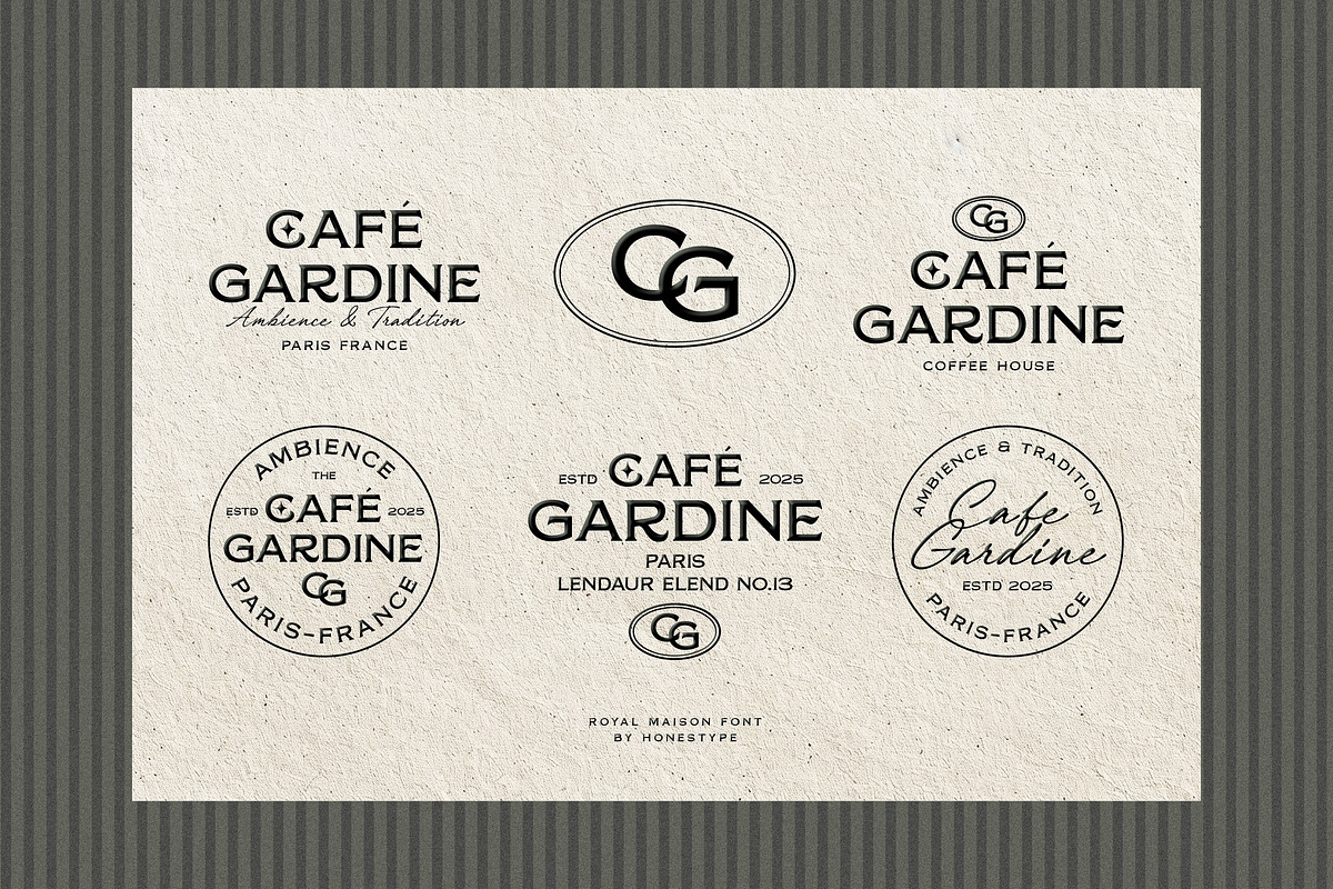 Royal Maison - Serif & Script Font, a Serif Font by Honestype (Photo 11 of 13)