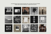 1000 Aesthetic Instagram Templates, a Social Media Template by Instprofi | Studio Estimo (Thumbnail 10 of 42)