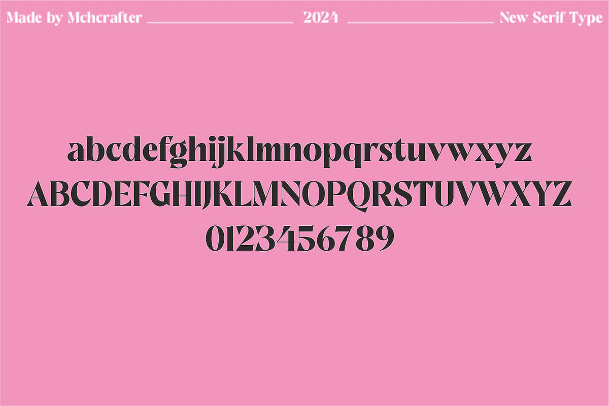 Amalrano | Modern Serif Display Font, a Serif Font by MchCrafter (Photo 7 of 9)