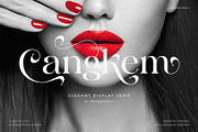 Cangkem || Elegant Display Serif, a Serif Font by BrandSemut (Thumbnail 1 of 20)