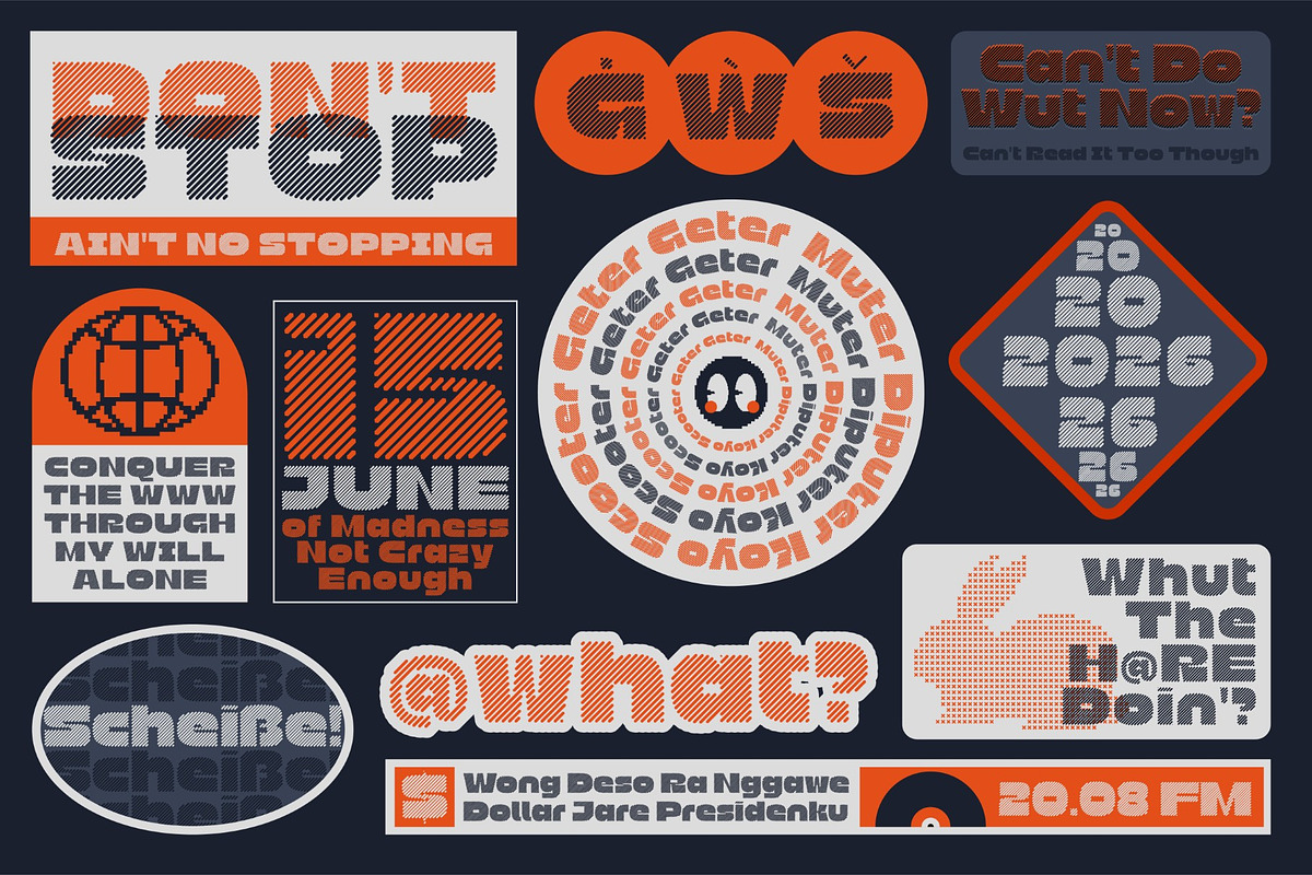 Tralifty, a Sans Serif Font by graphicook (Photo 8 of 10)