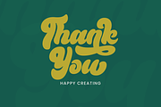 Minebold - Retro Bold Handwritten, a Script Font by ahweproject (Thumbnail 11 of 11)