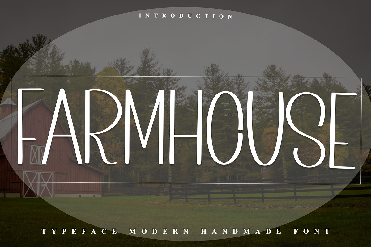 Farmhouse, a Serif Font by FreshTypeINK (Photo 1 of 7)