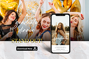Graduation Invitation Class of 2025, an Invitation Template by Earth5168 (Thumbnail 8 of 9)