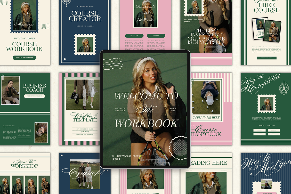 Canva Workbook Template for Coaches