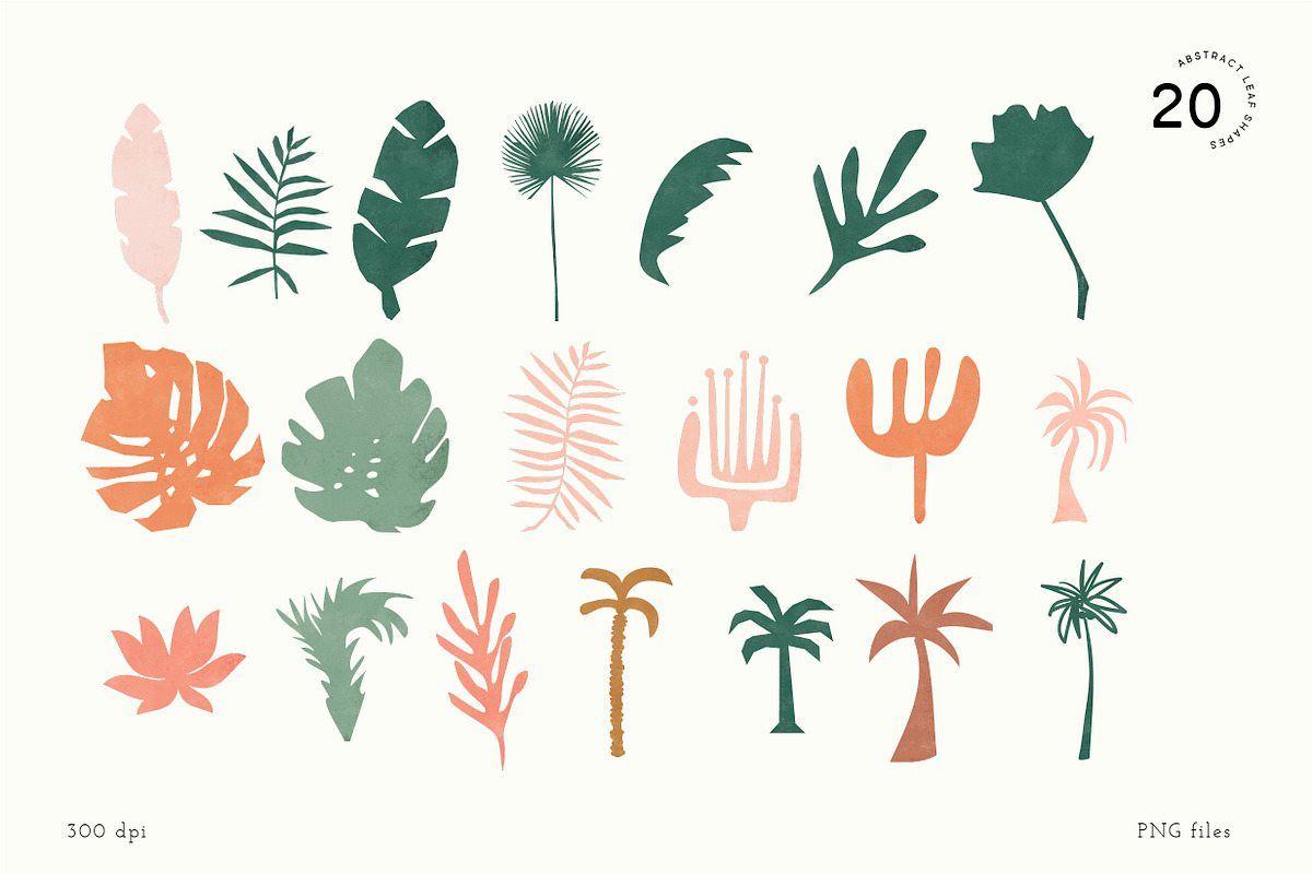 Abstract Jungle Shapes&Compositions, a Texture Illustration by All This Concept (Photo 9 of 16)