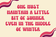 FlamboyanStyling - Groovy Retro Font, a Script Font by AQR Studio (Thumbnail 4 of 9)
