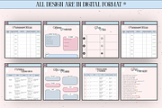 Social Media Content Planners, a Social Media Template by PixelBloomClub (Thumbnail 4 of 6)