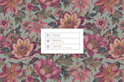Exotic Blooms, Luxury Pattern Design, a Pattern Graphic by TSTUDIO (Thumbnail 3 of 14)