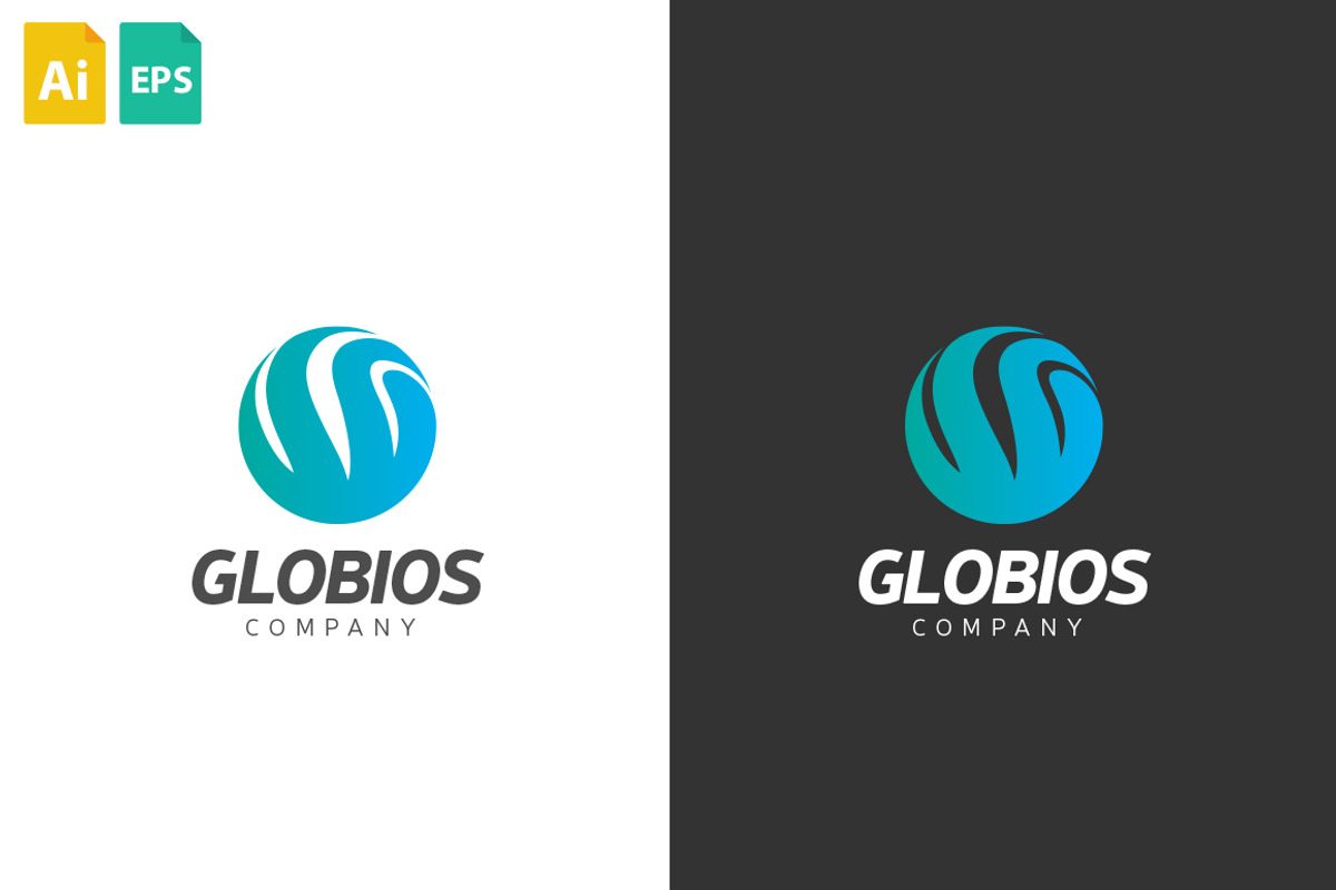 Globios Logo, a Branding & Logo Template by Schneider Design Store (Photo 2 of 2)