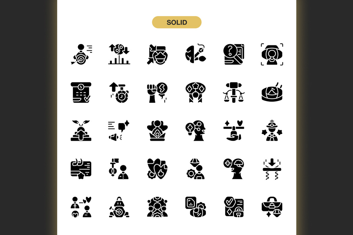 Values Business Icons, an Icon by Spacepixel Creative (Photo 3 of 3)