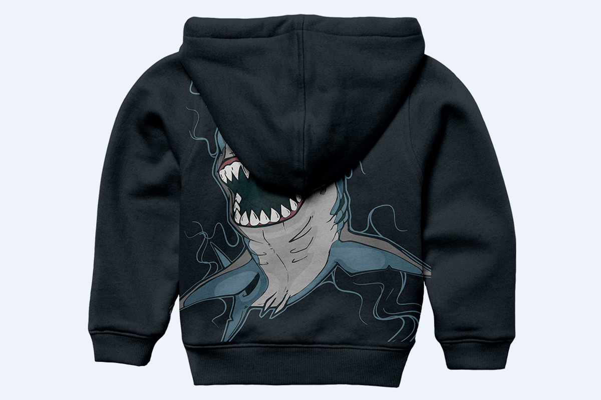 Kids Sweatshirt Mock-up, a Hoody Mockup by Mock-up Store (Photo 4 of 10)