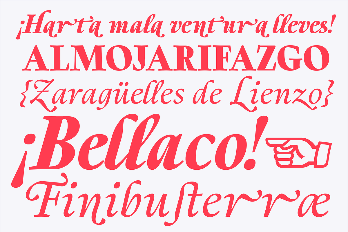 Berganza Font, a Serif Font by Cuchi, qué Tipo! Foundry (Photo 7 of 10)