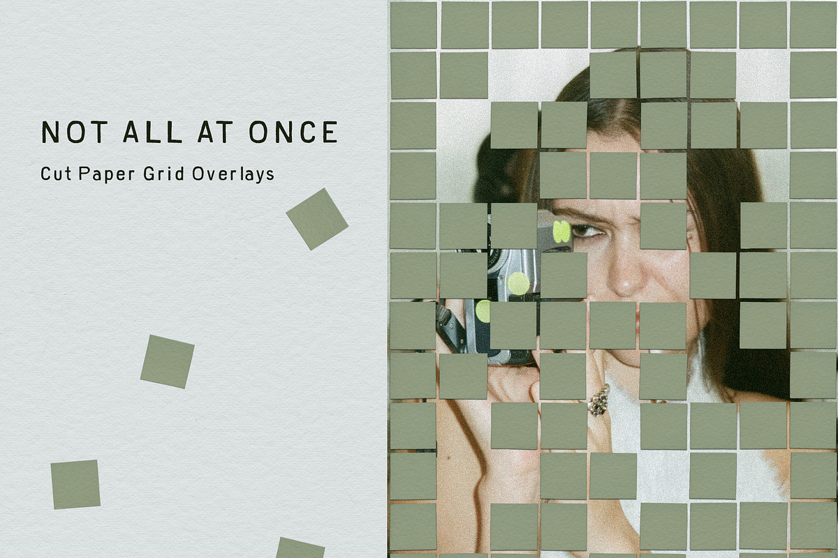 Not All at Once: Paper Grid Overlays, a Texture Graphic by alonahaidash (Photo 8 of 16)