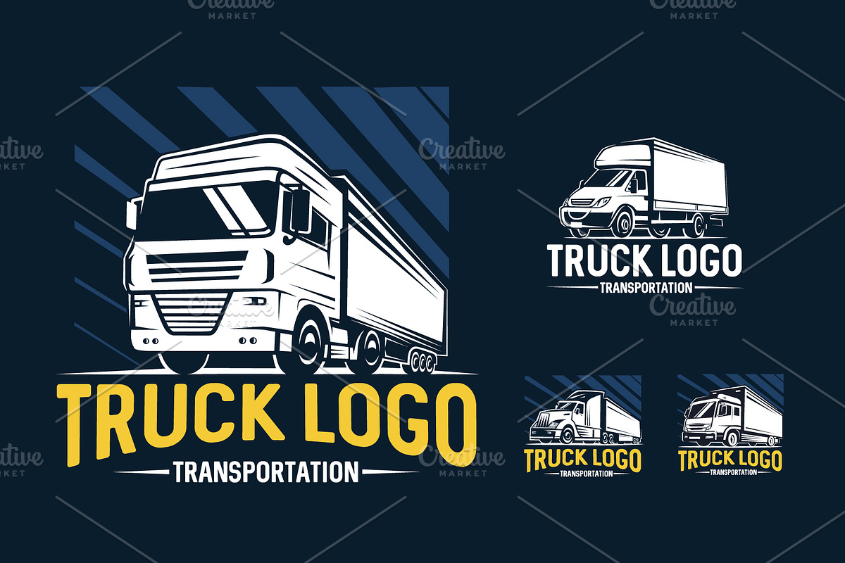 Cargo trucks, a Branding & Logo Template by DOBROGRAPH (Photo 2 of 5)