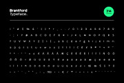 BrantFord Display Typeface, a Sans Serif Font by Foxtype (Thumbnail 2 of 6)