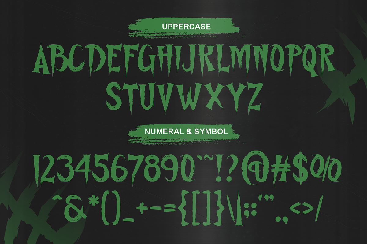 Thiorn - Halloween Font Horror, a Handwritten Font by MaikoHatta (Photo 3 of 7)