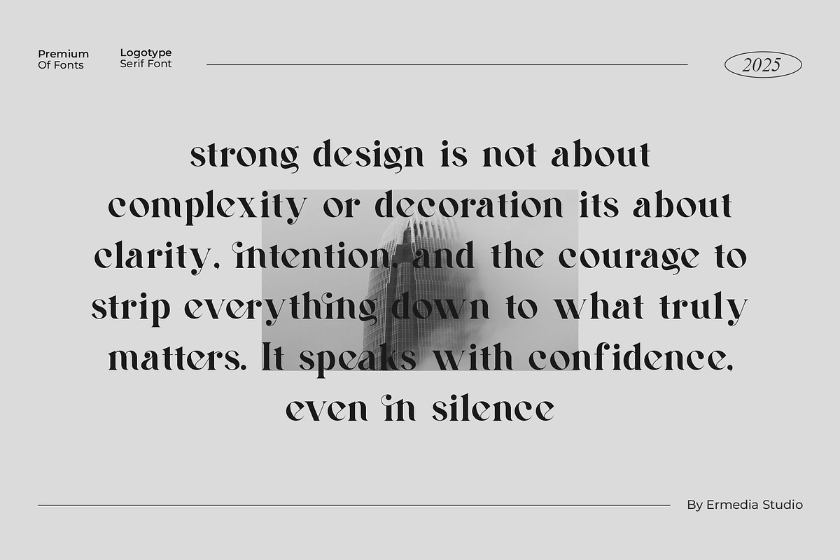 Rouica || Elegant Modern Serif Font, a Serif Font by Ermedia Studio (Photo 7 of 10)