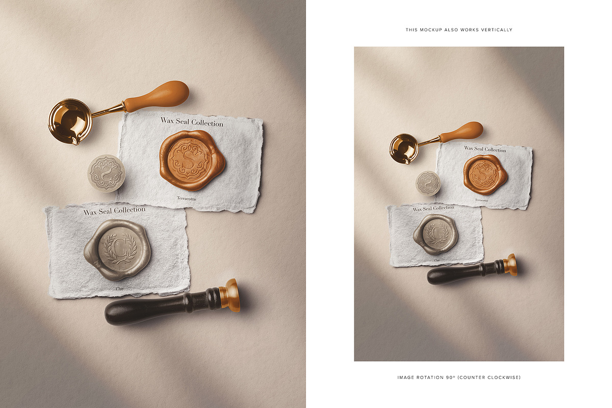 Wax Seal Card Mockup, a Product Mockup by Custom Scene (Photo 8 of 11)
