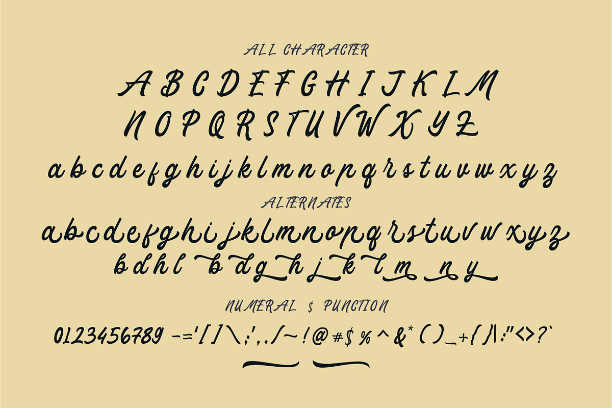 Estudiar- Brush Script, a Script Font by Littlehand (Photo 3 of 8)
