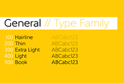 General Font Family, a Sans Serif Font by Juraj Chrastina (Thumbnail 4 of 5)