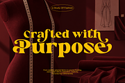 Venary - Elegant Fashion Serif Font, a Serif Font by Font Liner (Thumbnail 6 of 10)