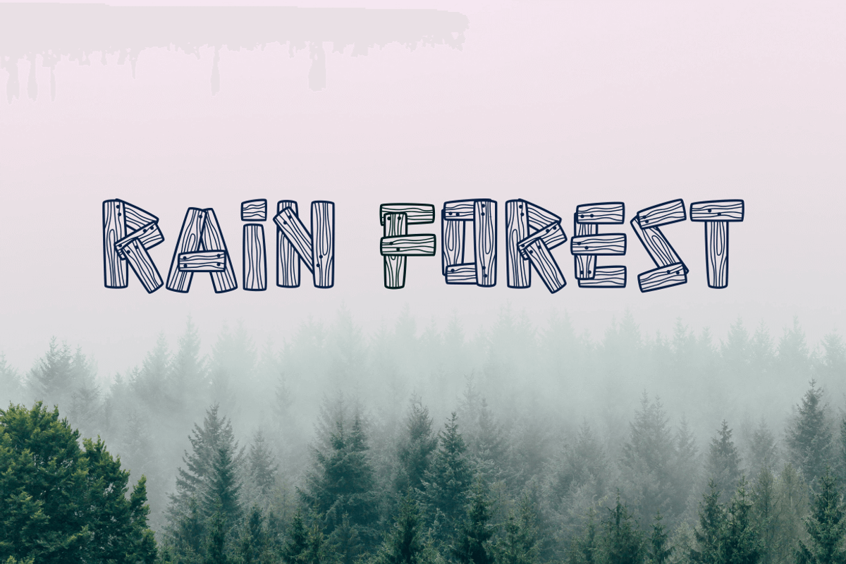 Woody Wood - Kids Font, a Font by tokokoo (Photo 10 of 12)