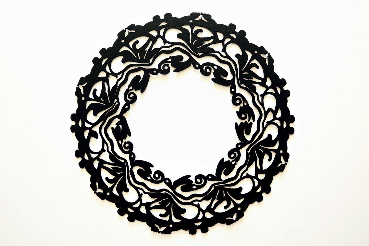 Mandala Frame with Abstract Floral, an Illustration by Amazin_art (Photo 2 of 16)