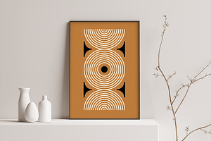 Modern Lines. Vector Abstract Prints