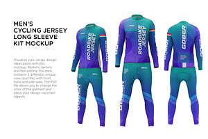 Cycling Jersey Long Sleeves Kit