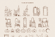 Halloween collection softy & vintage, an Object Graphic by DigARTbyHavroshka (Thumbnail 7 of 11)