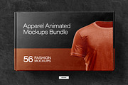 Apparel Animated Mockups Bundle, an Apparel Mockup by rebrandy (Thumbnail 1 of 14)