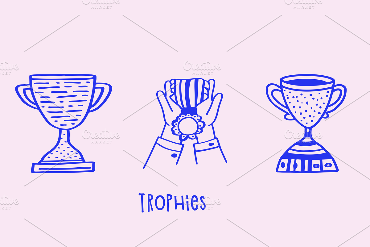 1001 Cute Doodles Bundle, an Object Illustration by Danil Polshin (Photo 59 of 65)