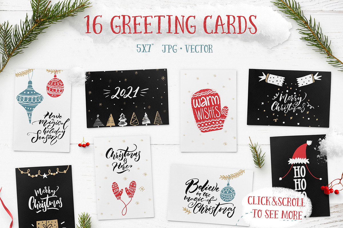 Christmas graphics collection, an Object Graphic by Anna's Creative Store (Photo 2 of 7)