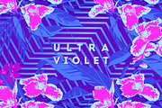 16 Ultraviolet Tropic Patterns, a Pattern Graphic by Alexander Baidin (Thumbnail 10 of 10)