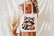 Kawaii Fall Halloween Clipart Bundle, an Illustration by Pixels.Craft (Thumbnail 6 of 7)