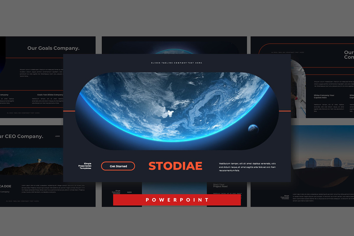 Stodiae PowerPoint, a Presentation Template by Bewalrus Studio (Photo 1 of 5)