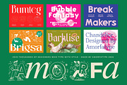 Terra House Bold Sans Display Font, a Sans Serif Font by AmorfaType (Thumbnail 11 of 11)