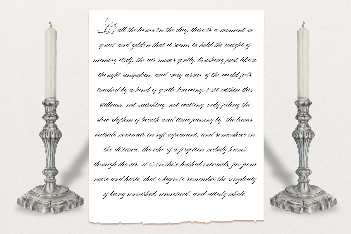 Absolute Bernaby, a Script Font by HKL Studio (Photo 4 of 10)