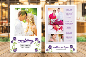 Wedding Pricing Template