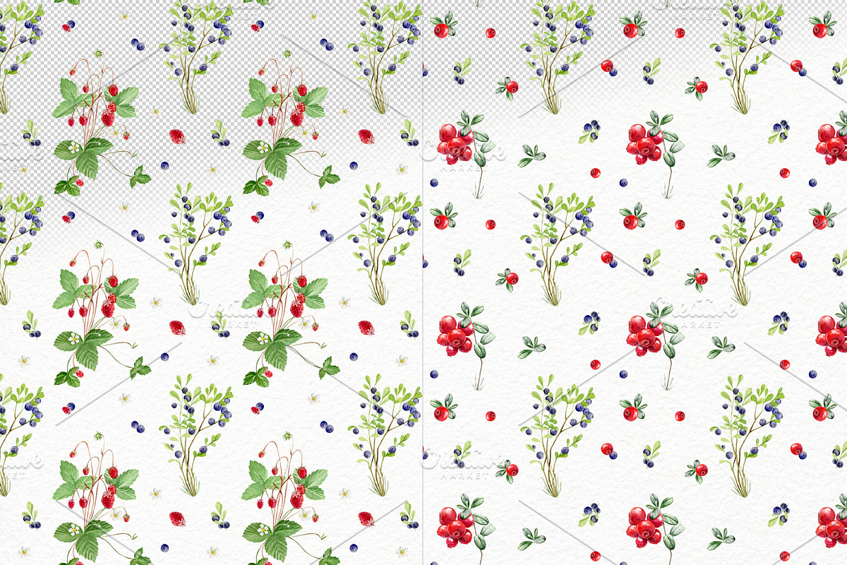 Forest watercolor designer toolkit, an Animal Illustration by Elegantia (Photo 28 of 28)