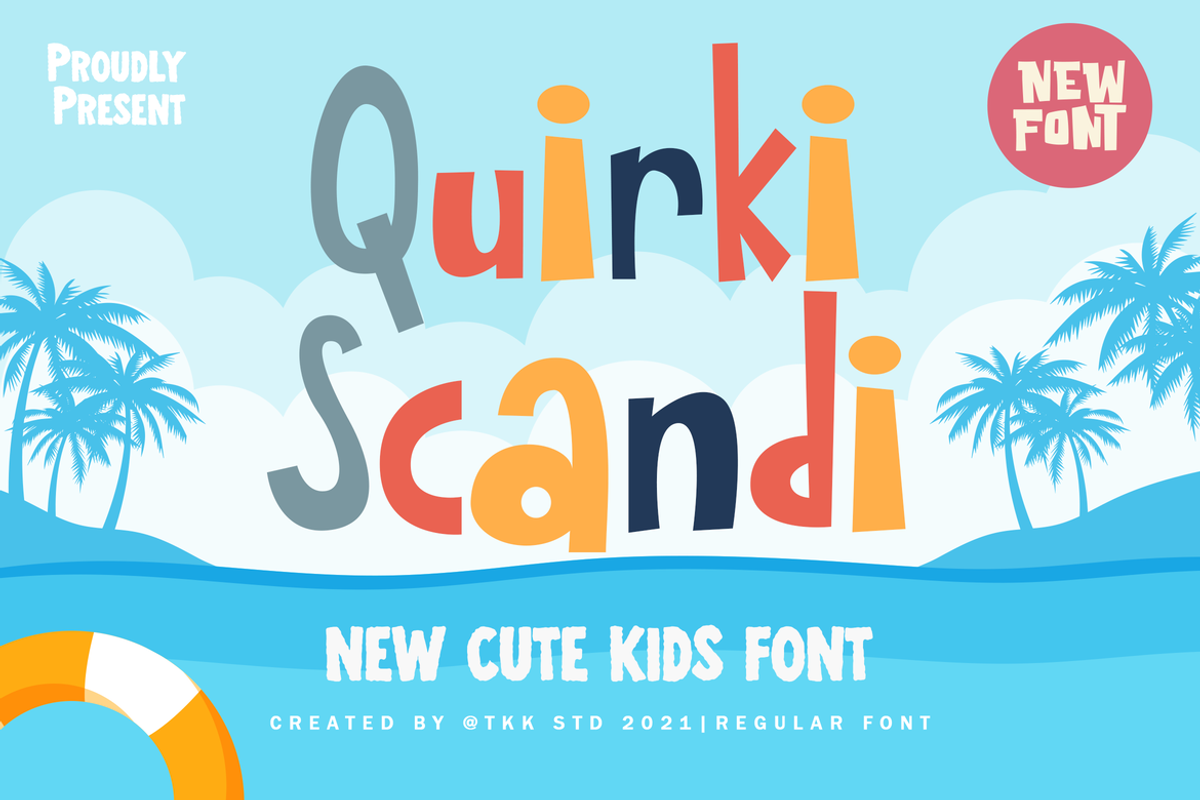 Quirki Scandi - Kids Font, a Sans Serif Font by tokokoo (Photo 12 of 12)