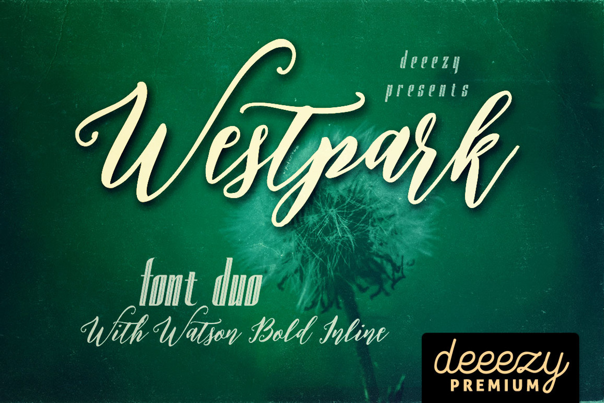 Westpark Script Font Duo